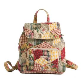quilted backpack purse